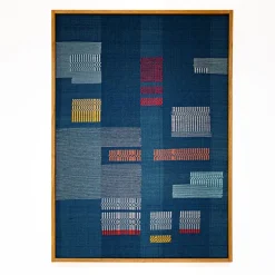 Handgewebte Spigolatura 93 Wanddekoration von Susanna Costantini