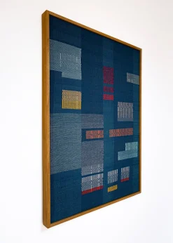 Handgewebte Spigolatura 93 Wanddekoration von Susanna Costantini