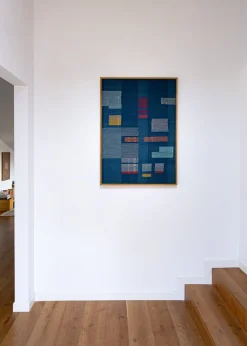 Handgewebte Spigolatura 93 Wanddekoration von Susanna Costantini