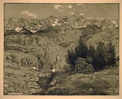 Hans Thoma, S. Anton Patenkirchen, 1895, Druck