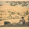 Hans Thoma, Süddeutsche Sommerlandschaft, 1897, Print