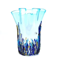 Hellblaue Vase von YourMurano