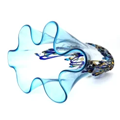 Hellblaue Vase von YourMurano