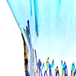 Hellblaue Vase von YourMurano