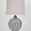 Hellgrüne Melides Lampe von Barracuda Interiors