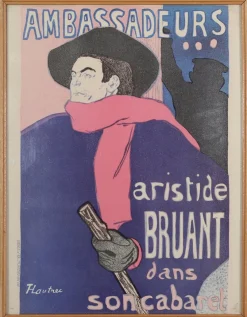Henri de Toulouse-Lautrec, Figurative Szenen, Drucke, Gerahmt, 3er Set