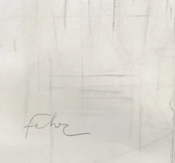 Henri Fehr, En Tenue de Soirée, 1935, Bleistift auf Papier
