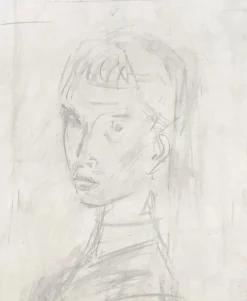 Henri Fehr, En Tenue de Soirée, 1935, Bleistift auf Papier