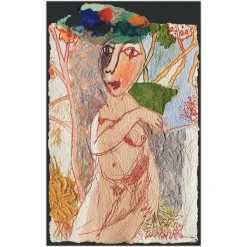 Henri Guibal, La Vie De B. VIII, 2001, Carborundum Radierung