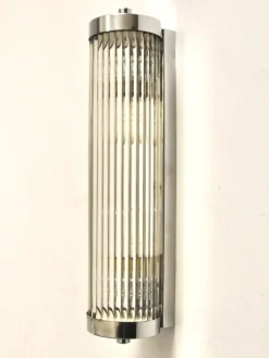 Henri Petitot zugeschriebene Art Deco Wandlampe für Atelier Henri Petitot, 1930er