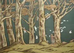 Henri Rivere, The Clearing, Original Lithographie