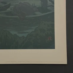 Henri Rivière, La Féérie des Heures: Le Premier Quartier, Lithographie