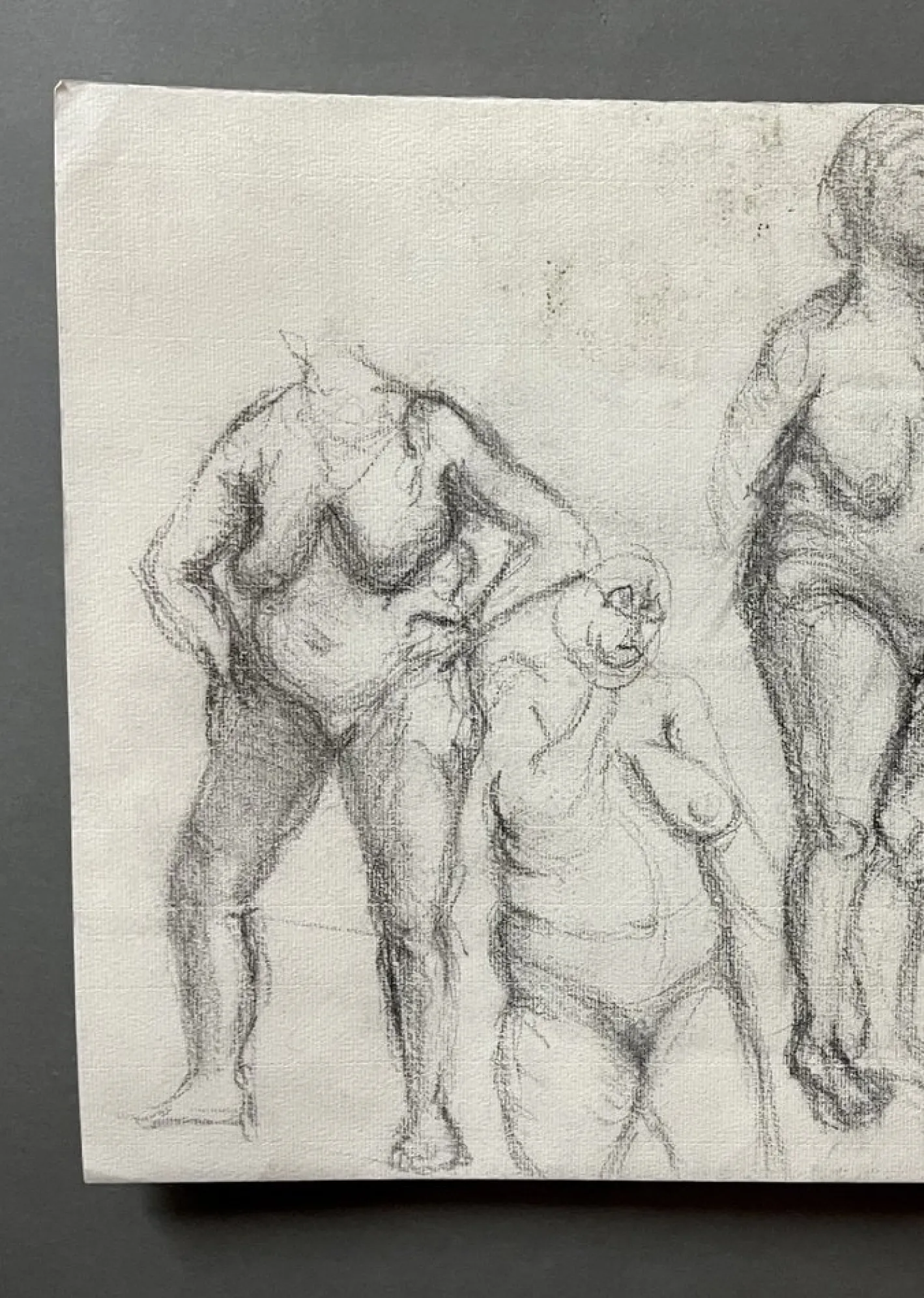Henry Moore, Akt, 1950er, Bleistiftzeichnung
