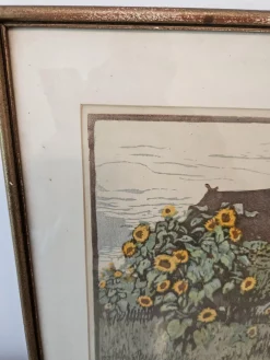 H. Majs, Cottage, 1950er, Lithographie