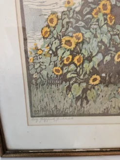 H. Majs, Cottage, 1950er, Lithographie