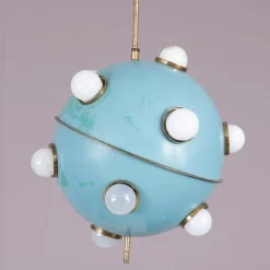 Hängelampe Modell 551 von Oscar Torlasco für Lumi, Italy, 1960er