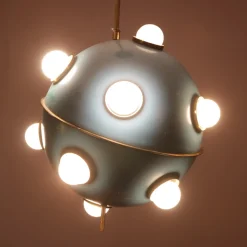 Hängelampe Modell 551 von Oscar Torlasco für Lumi, Italy, 1960er