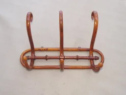 Hängende Jugendstil Garderobe aus Bugholz von Kohn, 1905