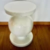 Hocker oder Säule aus Carrara Marmor, Italien, 1980