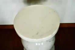 Hocker oder Säule aus Carrara Marmor, Italien, 1980