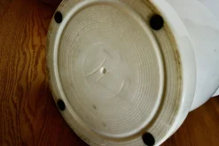Hocker oder Säule aus Carrara Marmor, Italien, 1980