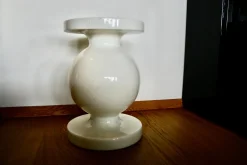 Hocker oder Säule aus Carrara Marmor, Italien, 1980