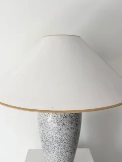 Hohe postmoderne italienische Keramiklampe, 1980er