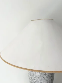 Hohe postmoderne italienische Keramiklampe, 1980er