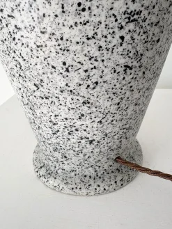 Hohe postmoderne italienische Keramiklampe, 1980er