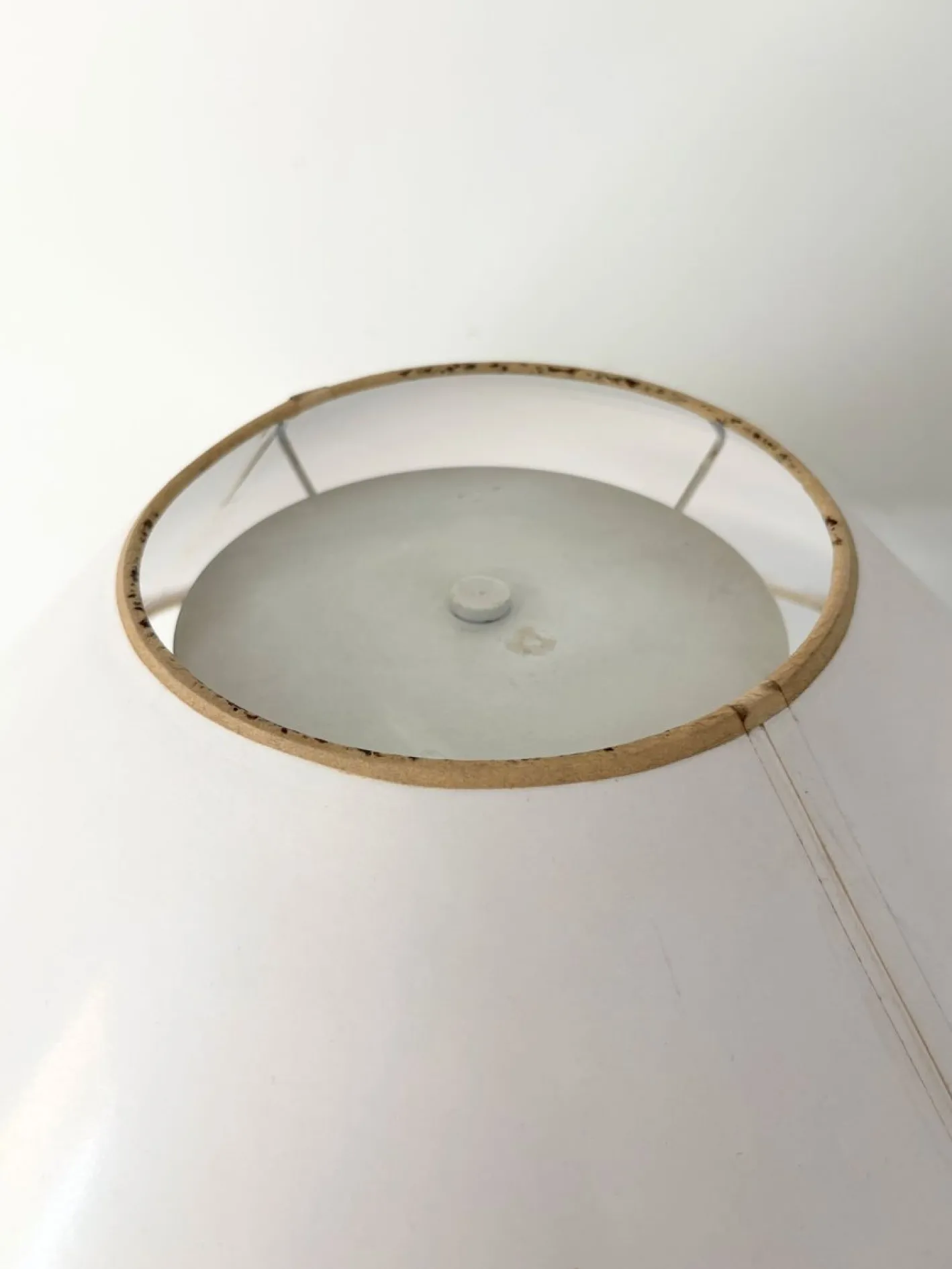 Hohe postmoderne italienische Keramiklampe, 1980er