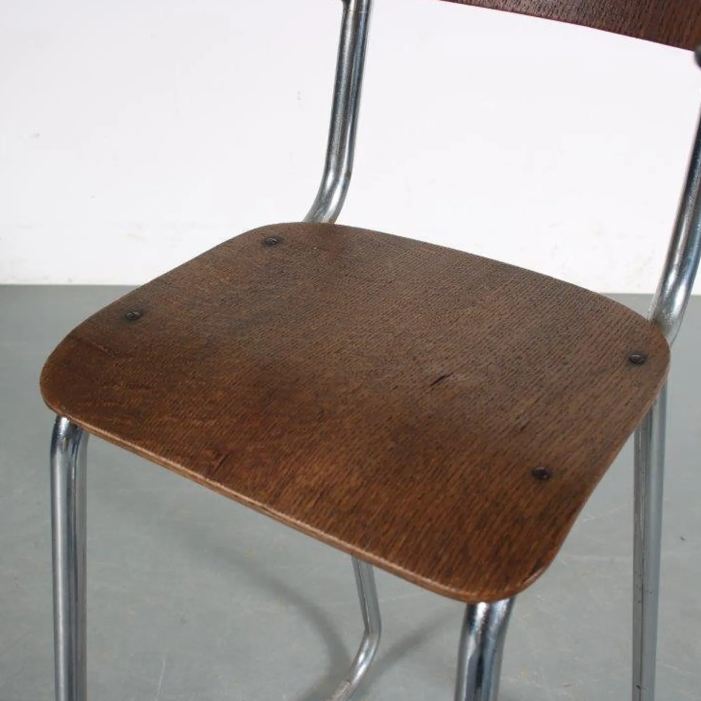 Hoher Kinderstuhl von Gispen, Niederlande, 1950er
