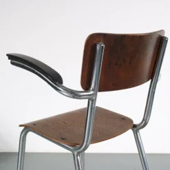 Hoher Kinderstuhl von Gispen, Niederlande, 1950er