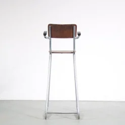 Hoher Kinderstuhl von Gispen, Niederlande, 1950er