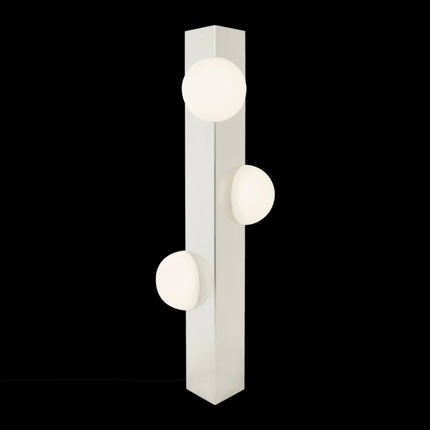 Hohe Sfera Chrom Lampe von Pulpo