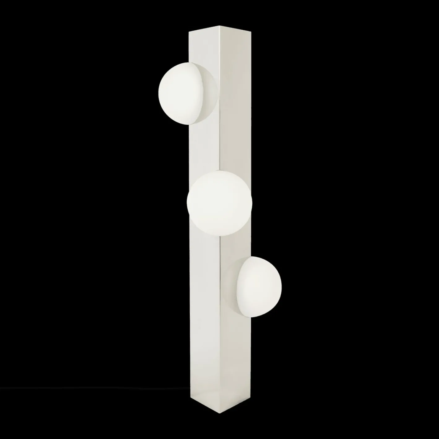 Hohe Sfera Chrom Lampe von Pulpo