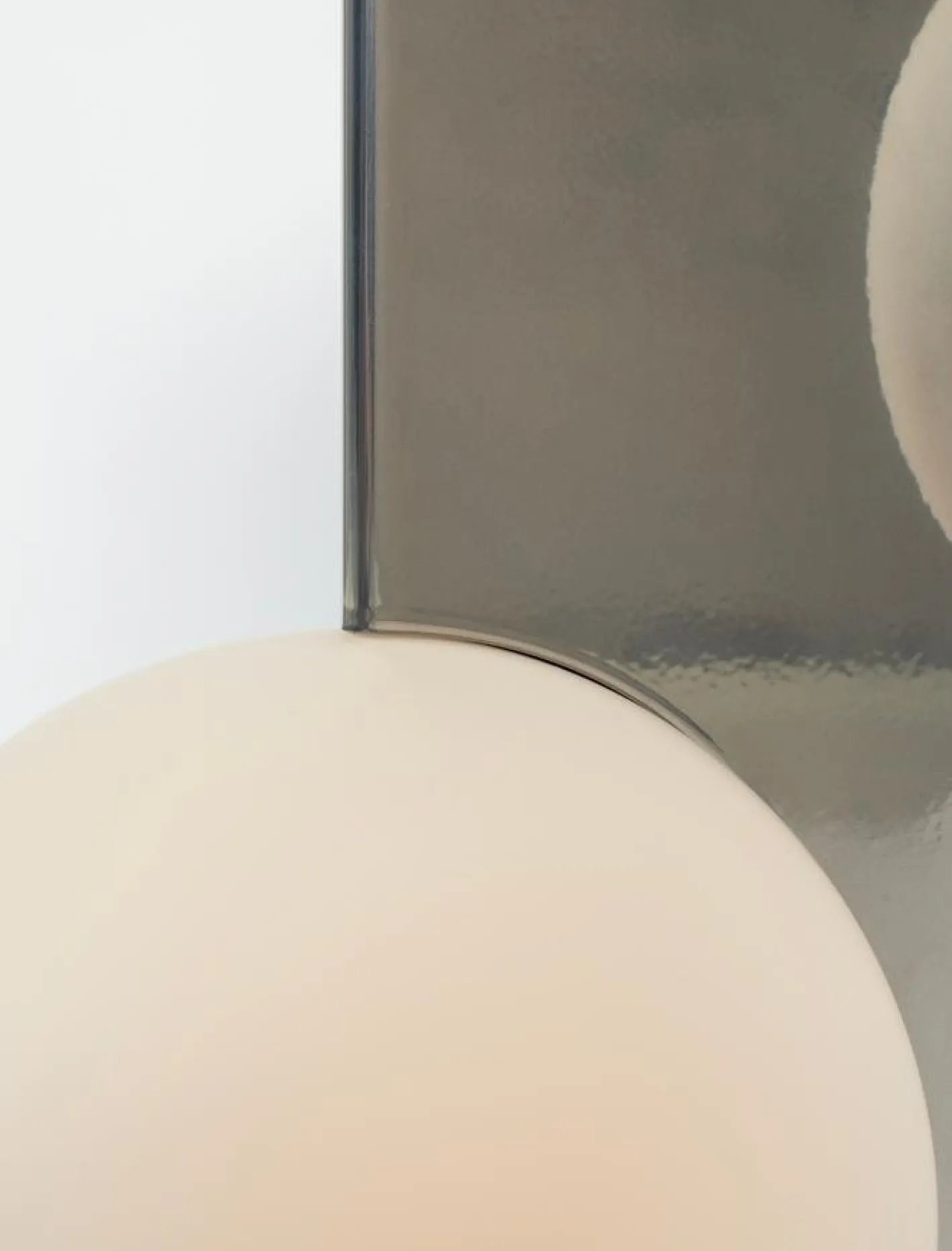 Hohe Sfera Chrom Lampe von Pulpo