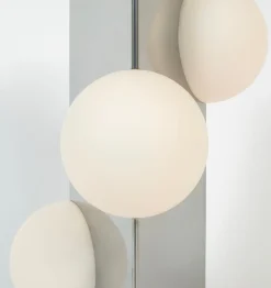 Hohe Sfera Chrom Lampe von Pulpo