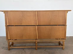Hohes Mid-Century Modern Eichenholz Sideboard von Axel O. Röck für Ottrup Møbelfabrik, 1963