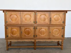 Hohes Mid-Century Modern Eichenholz Sideboard von Axel O. Röck für Ottrup Møbelfabrik, 1963