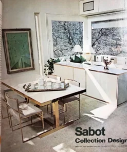 Hollywood Regency Sideboard von Mario Sabot, 1970er