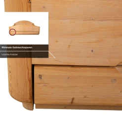 Holzbett von Team7