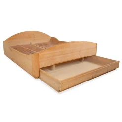 Holzbett von Team7