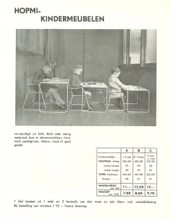 Hopmi Tischset für Kinder, 1930er, 3er Set