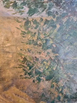 Hoshizaki Konosuke, The Nude Female Bathers, 20. Jh., Impasto Öl auf Leinwand, gerahmt