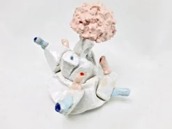 Hubert Sandmann, 4-teiliges Objekt, 2023, Keramik, 4er Set