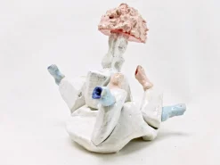 Hubert Sandmann, 4-teiliges Objekt, 2023, Keramik, 4er Set