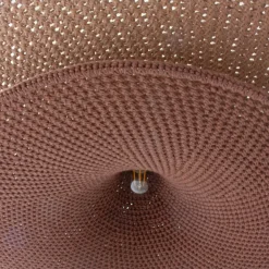 Huge Layers Handmade Crochet Lampe von Com Raiz