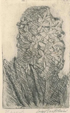 Il Giacinto - Original Radierung von Luigi Bartolini - 1935 1935