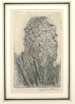 Il Giacinto - Original Radierung von Luigi Bartolini - 1935 1935