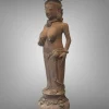Indonesischer Künstler, Majapahit Ära Figur, 1295-1500, Terrakotta